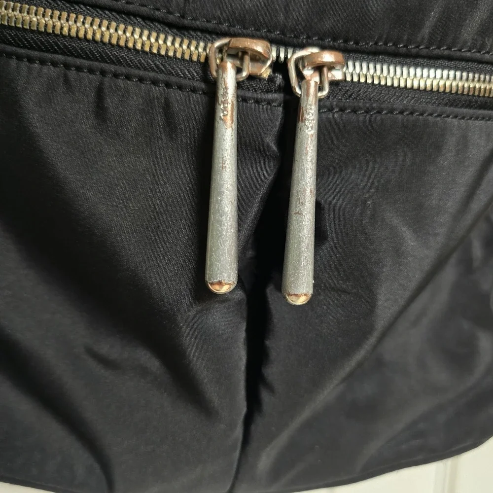 HOBO Black Hobo Bag‎ with Silver Accents
